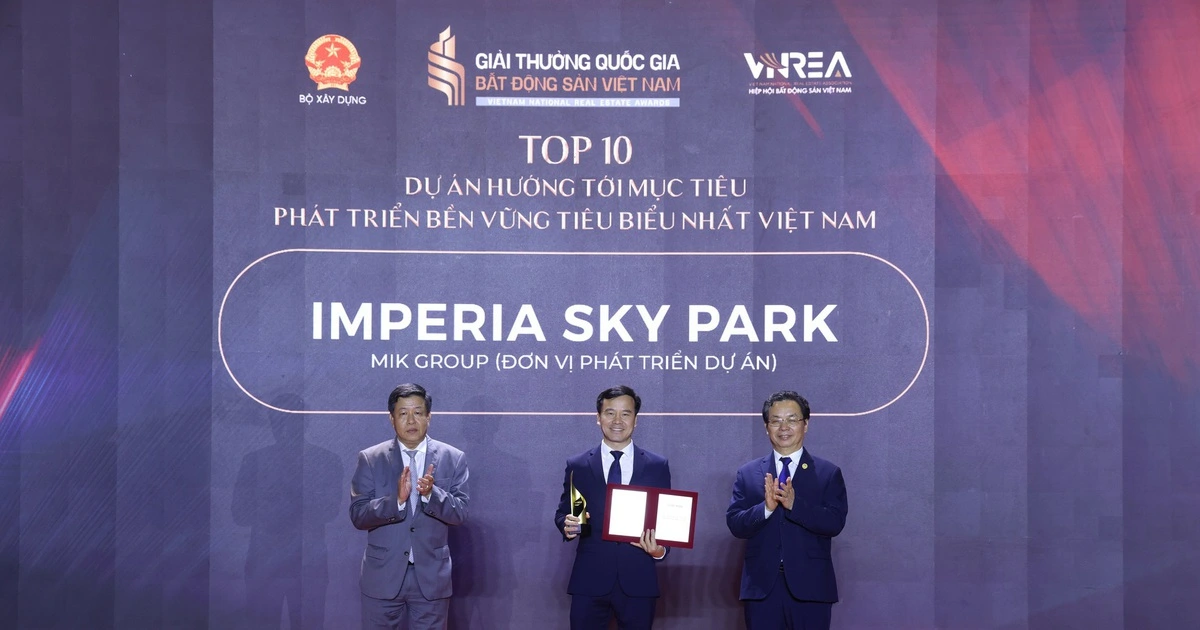 Hai dự án do MIK Group phát triển được vinh danh